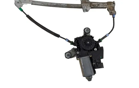 Sliding door window regulator with motor