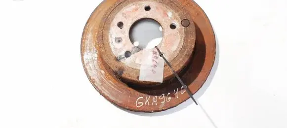 Chevrolet Captiva Rear brake disc ventiliuojamas