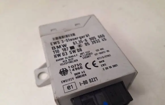 BMW 5 E39 Immobilizer control unit/module 110187 05393245 61356905666