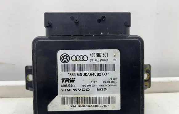 Audi A8 S8 D3 4E Power steering control unit/module 4E0907801