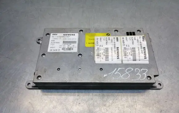 BMW 7 E65 E66 Phone control unit/module 6924902 11585217 115852