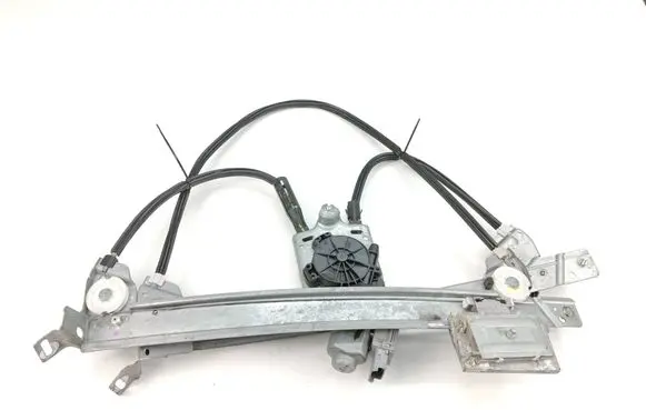 Opel Tigra B Front door window regulator with motor 93163589