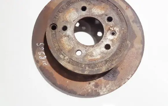 Chevrolet Captiva Rear brake disc ventiliuojamas
