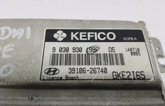 Hyundai Coupe Engine control unit/module 3910626740