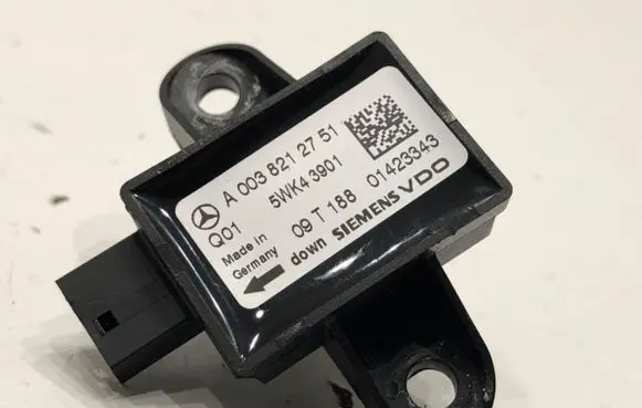 Airbag deployment crash/impact sensor