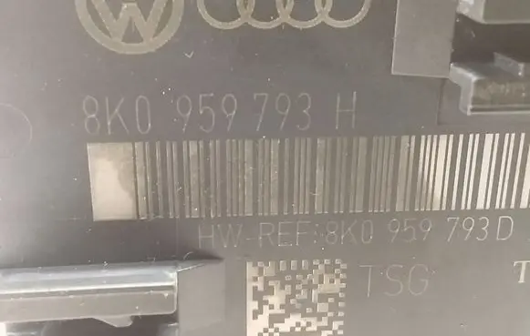 Audi A4 S4 B8 8K Door control unit/module 8K0959793H