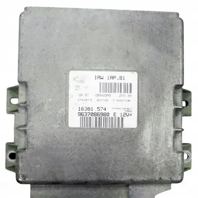 Peugeot 206 Engine control unit/module 9637086980 IAW1AP81