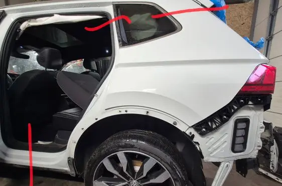 Volkswagen Tiguan Allspace Rear quarter panel 