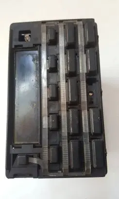 BMW 7 E32 On-board computer control switch 65811384149
