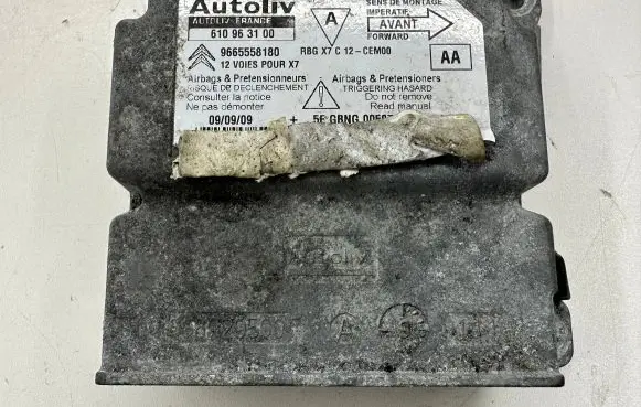 Citroen C5 Airbag control unit/module 9665558180 610963100