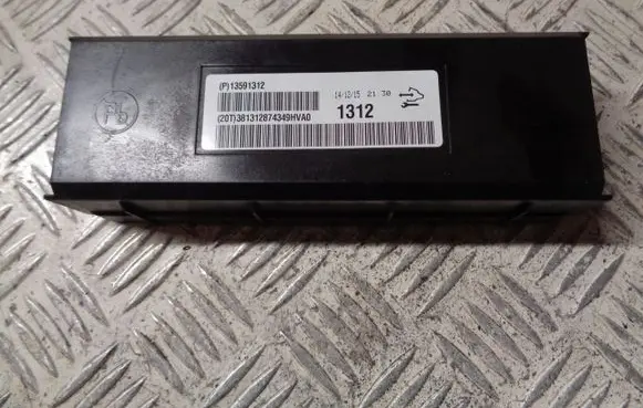 Opel Corsa E Other control units/modules 13591312