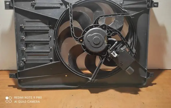 Electric radiator cooling fan