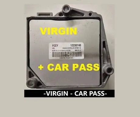 Opel Meriva A Engine control unit/module 12230740 12230740FCCY