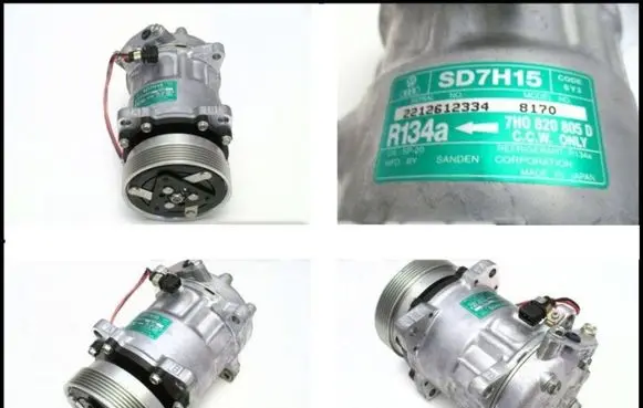 Volkswagen Multivan T5 Air conditioning (A/C) compressor (pump) SD7H15-8170 97861 10-0775