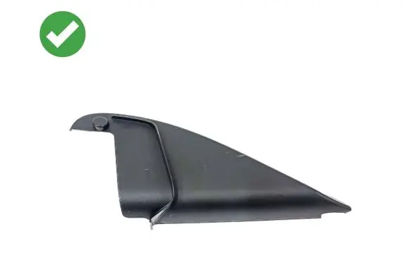 Audi A1 Front door glass trim molding 82A857506