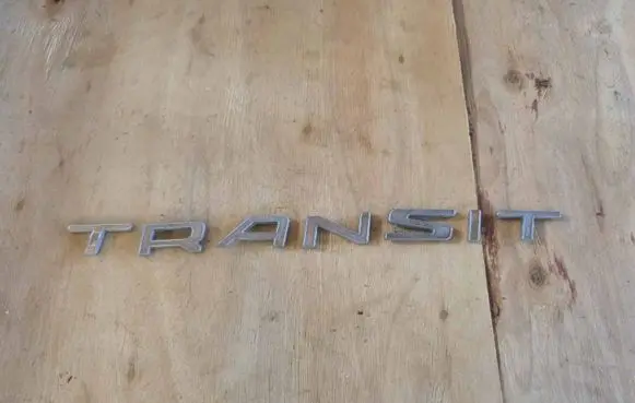 Ford Transit Custom Manufacturers badge/model letters 
