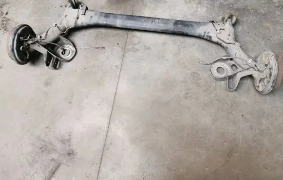 Rear axle beam