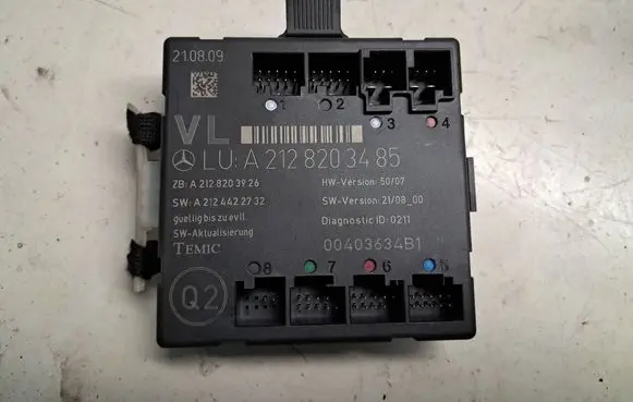 Mercedes-Benz E W212 Door control unit/module A2128203485