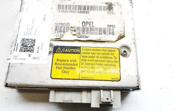 ABS control unit/module