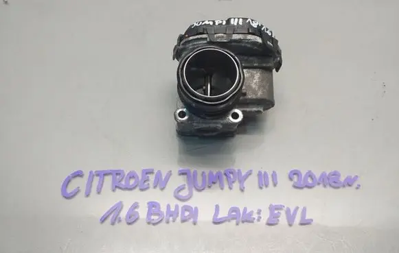 Citroen Jumpy Throttle valve 9807238580