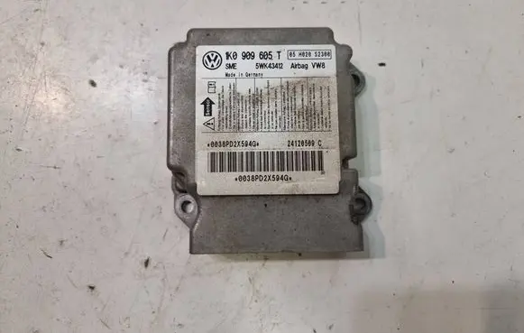 Skoda Octavia Mk2 (1Z) Airbag control unit/module 1K0909605T 05H020S2300 5WK43412