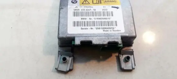 BMW 5 E60 E61 Airbag control unit/module 65776962886 2204347-56