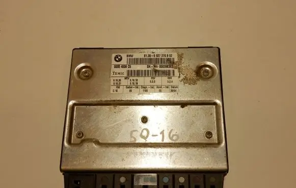 BMW 5 E60 E61 Seat control module 61356927270902 6927270 5016