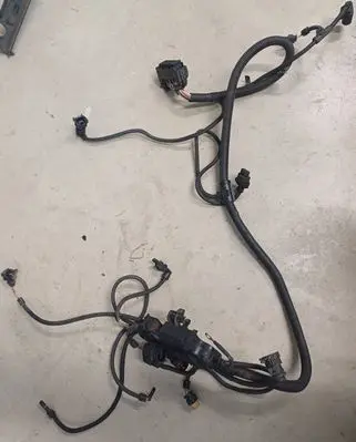 BMW 5 GT F07 Engine installation wiring loom 12527585027