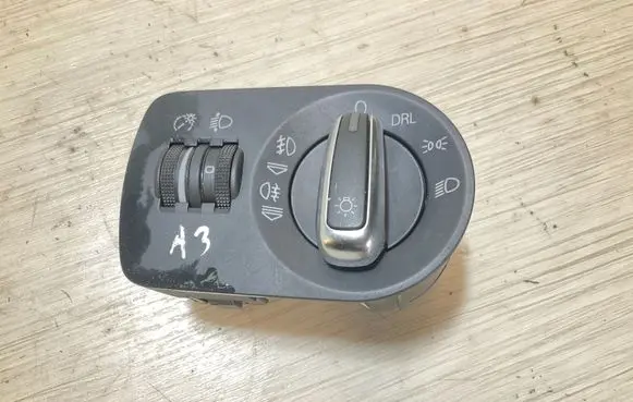 Audi A3 S3 A3 Sportback 8P Light switch 8P2941531AE 6680