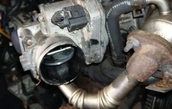 Chevrolet Captiva Throttle valve 96440414
