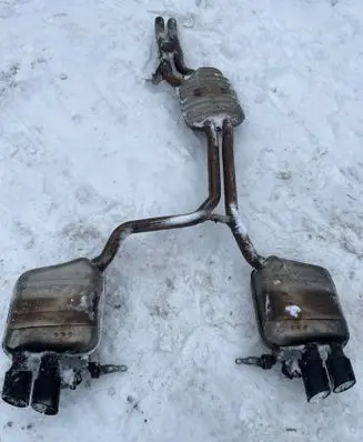 Audi Q5 SQ5 Muffler/silencer 8R0253611BD 8R0120H