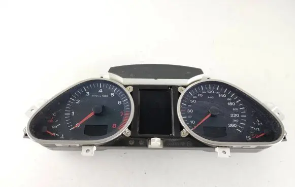 Audi A6 S6 C6 4F Speedometer (instrument cluster) 4F0920900K 4F0910900A 503000730102