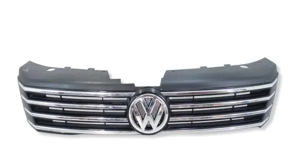 Volkswagen PASSAT B7 Front bumper upper radiator grill 3AA853651