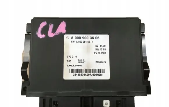 Mercedes-Benz CLA C117 X117 W117 Gearbox control unit/module A0009003606