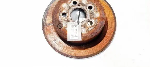 Toyota Avensis T250 Rear brake disc neventiliuojamas