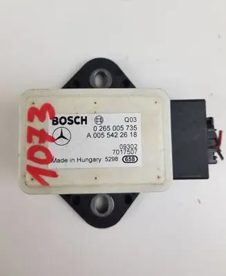 Mercedes-Benz E C207 W207 ESP acceleration yaw rate sensor A0055422618