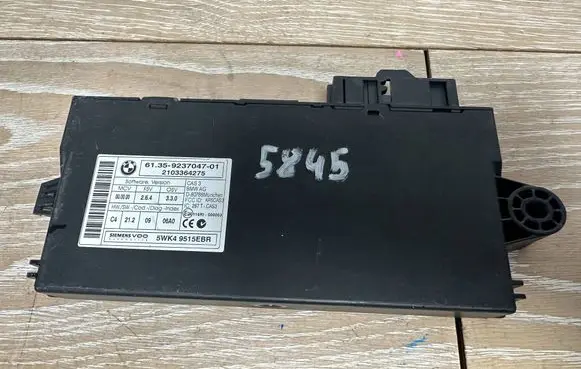 BMW 3 E92 E93 Engine ECU kit and lock set 9237047 5WK49515EBR
