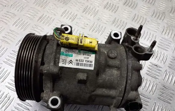 Citroen C5 Air conditioning (A/C) compressor (pump) 9663315480