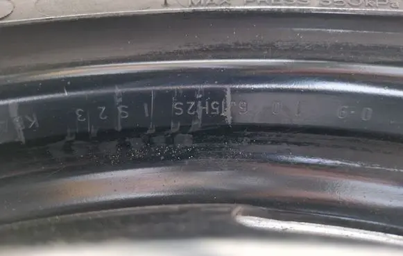 Citroen C3 R15 spare wheel PS515045