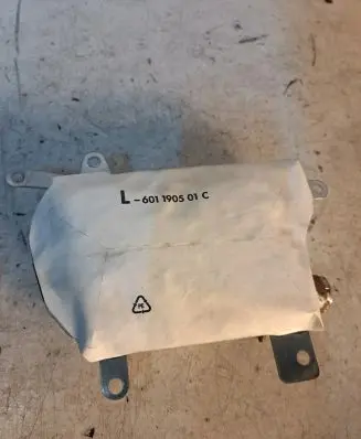 Front door airbag