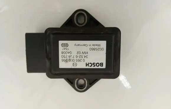 BMW 5 E60 E61 ESP acceleration yaw rate sensor 0265005266 6758750 0025860