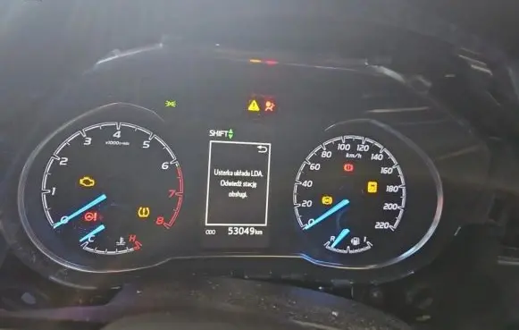 Toyota Yaris Speedometer (instrument cluster) 83800-F5291 IMPRK1374478