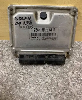 Volkswagen Golf IV Engine control unit/module 038906019AT 0281010974 1039S00725