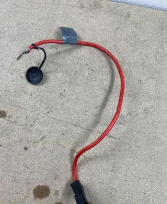 BMW 5 E60 E61 Positive cable (battery) 10304410 6938504 E3E70S