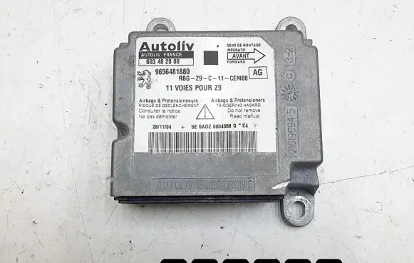 Peugeot 607 Airbag control unit/module 9656481880
