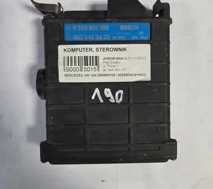 Mercedes-Benz 190 W201 Engine control unit/module 0025453632 605361157 0280800100