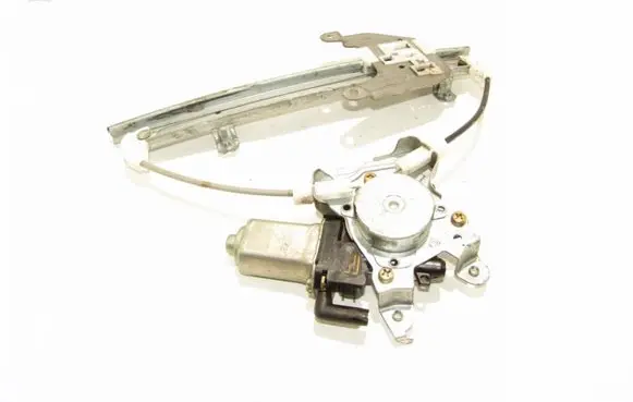 Rear window lifting mechanism without motor