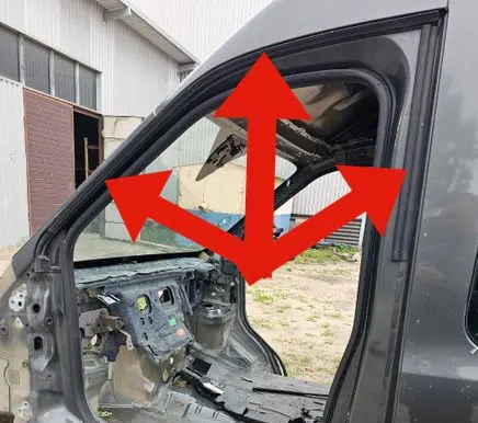 Ford Transit Sliding door rubber seal