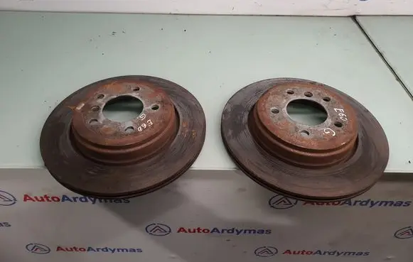 BMW 5 E60 E61 Rear brake disc 6864061 34216864061 6772085