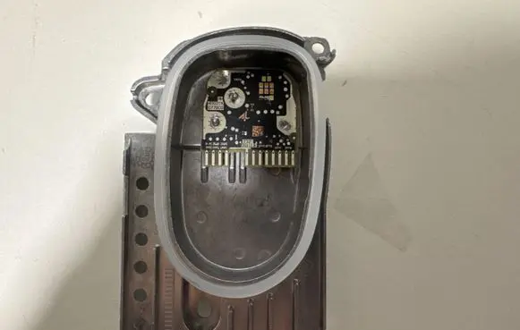 LED ballast control module